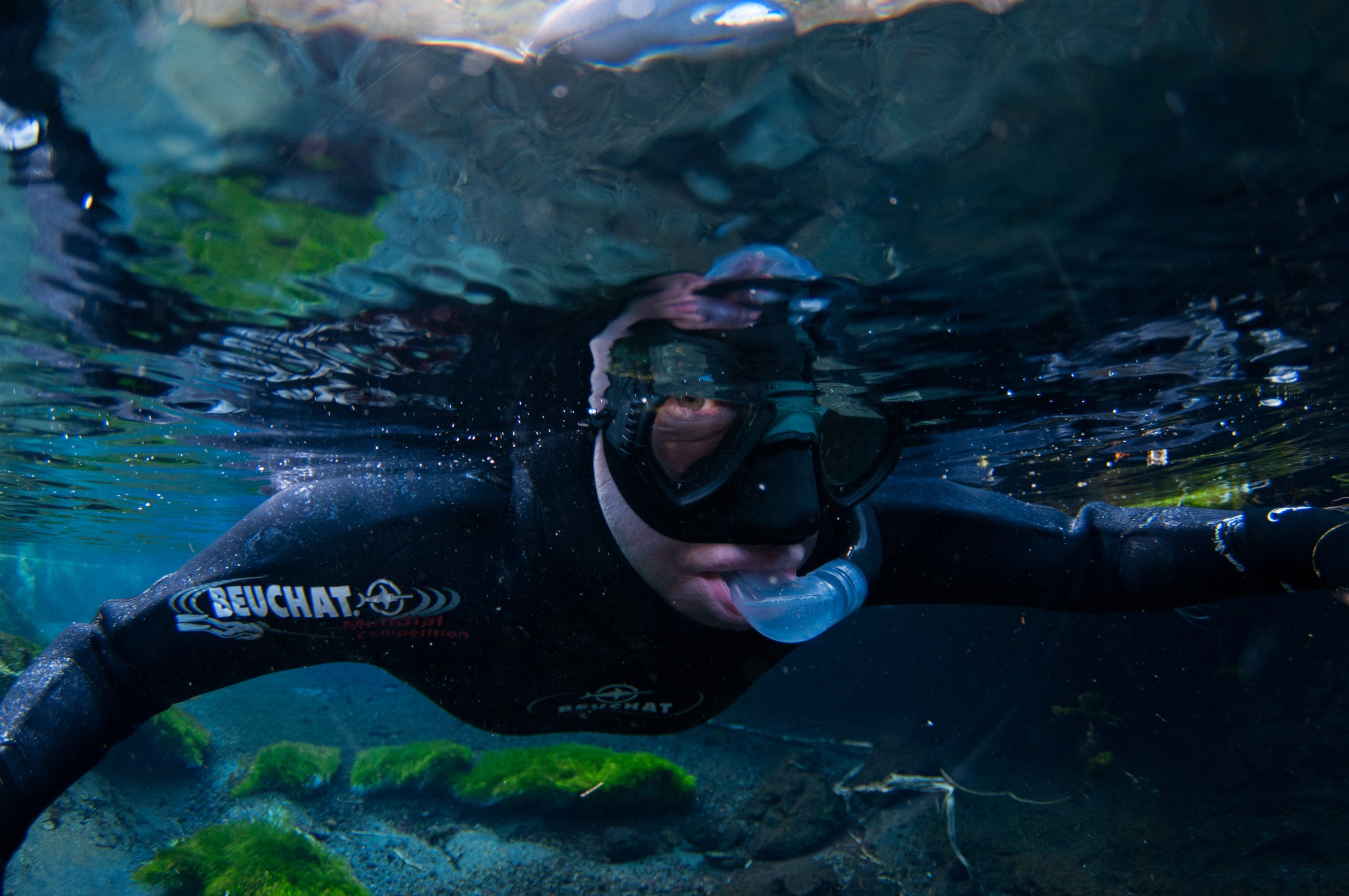 _DSC2807 – freshwater, new zealand, nz, spring, clear, flora, plants, blue water, ruapehu, ohinepango, cold, winter, chilly, brave souls, irene